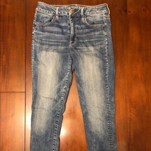 American Eagle Super Stretch Hi-Rise Jegging. Size 10
